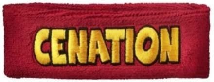 Load image into Gallery viewer, John Cena U Can't See Me Red Gold Headband Wristbands Sweatbands Set by pompamhome | Extreme Wrestling Shirts