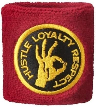 Load image into Gallery viewer, John Cena U Can't See Me Red Gold Headband Wristbands Sweatbands Set by pompamhome | Extreme Wrestling Shirts