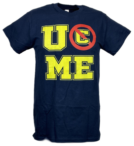 John Cena U Can't See Me WWE Mens Navy Blue T-shirt Sports Mem, Cards & Fan Shop > Fan Apparel & Souvenirs > Wrestling by EWS | Extreme Wrestling Shirts