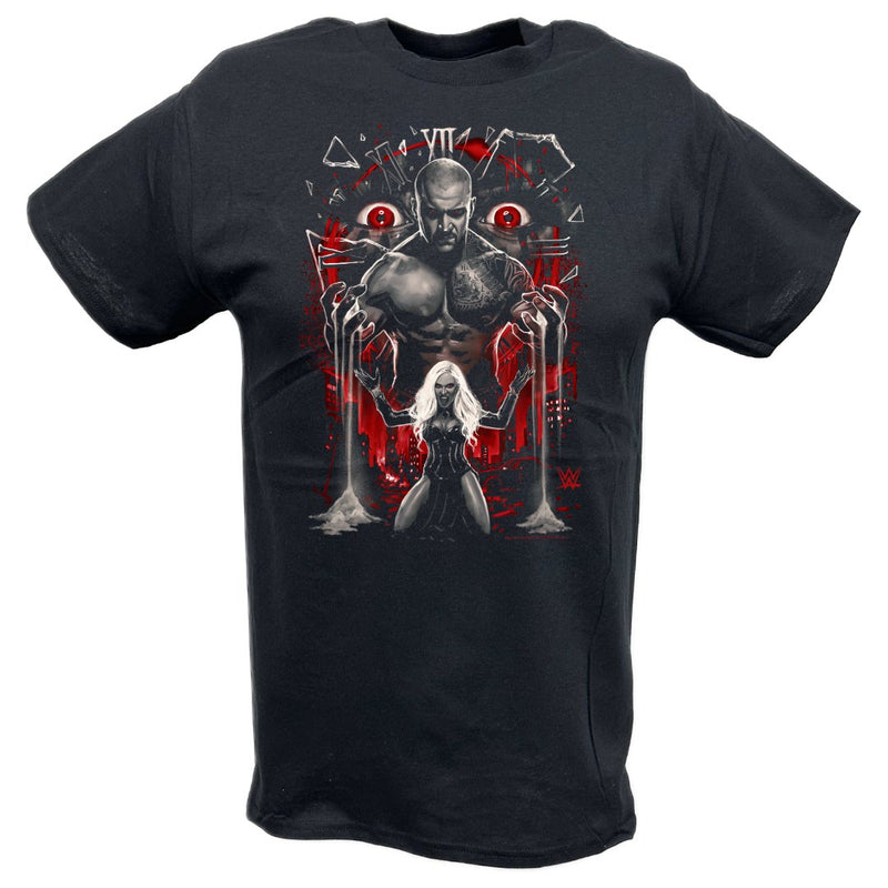 Load image into Gallery viewer, Karrion Kross Scarlett Animated Black T-shirt by EWS | Extreme Wrestling Shirts