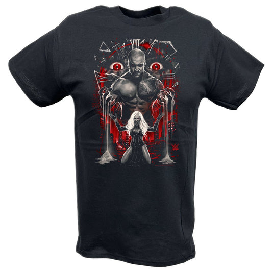 Karrion Kross Scarlett Animated Black T-shirt by EWS | Extreme Wrestling Shirts