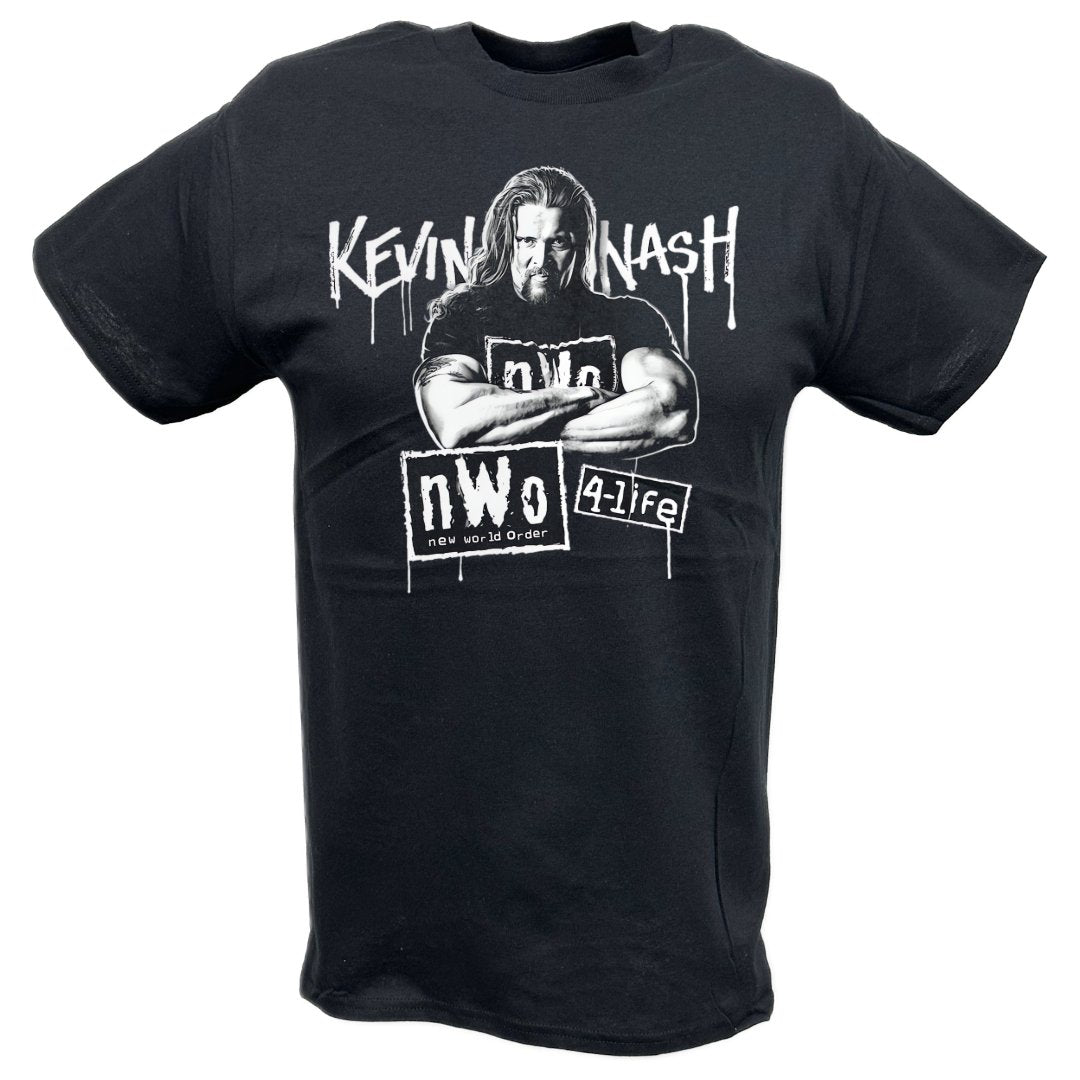 Kevin Nash nWo4Life Black T-shirt – Extreme Wrestling Shirts