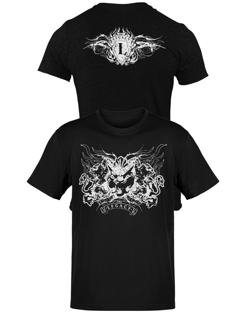 Load image into Gallery viewer, Legacy Family Crest Randy Orton Cody Rhodes Ted DiBiase T-shirt by EWS | Extreme Wrestling Shirts
