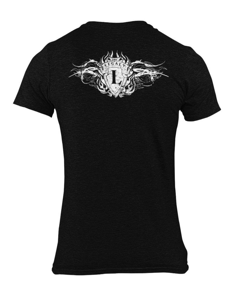 Load image into Gallery viewer, Legacy Family Crest Randy Orton Cody Rhodes Ted DiBiase T-shirt by EWS | Extreme Wrestling Shirts