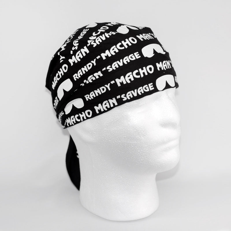 Load image into Gallery viewer, Macho Man Randy Savage Colored Costume Bandana Black Sports Mem, Cards & Fan Shop > Fan Apparel & Souvenirs > Wrestling by Macho Man | Extreme Wrestling Shirts