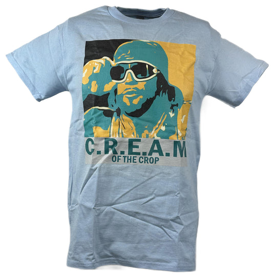 Macho Man Randy Savage Cream of the Crop Blue T-shirt by EWS | Extreme Wrestling Shirts