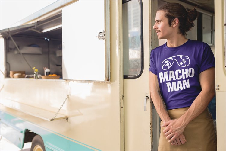 Load image into Gallery viewer, Macho Man Randy Savage Purple Sunglasses T-shirt Sports Mem, Cards & Fan Shop > Fan Apparel & Souvenirs > Wrestling by EWS | Extreme Wrestling Shirts