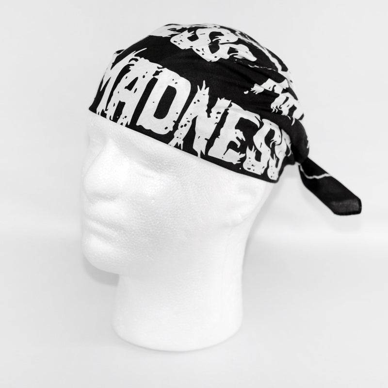 Load image into Gallery viewer, Madness Colored Bandana for Macho Man Costume Allover Black Sports Mem, Cards & Fan Shop > Fan Apparel & Souvenirs > Wrestling by EWS | Extreme Wrestling Shirts