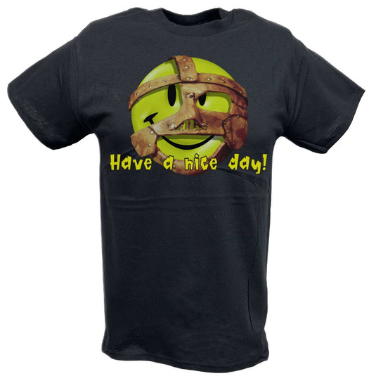 Mankind Have a Nice Day Mick Foley Mens Black T-shirt Sports Mem, Cards & Fan Shop > Fan Apparel & Souvenirs > Wrestling by EWS | Extreme Wrestling Shirts
