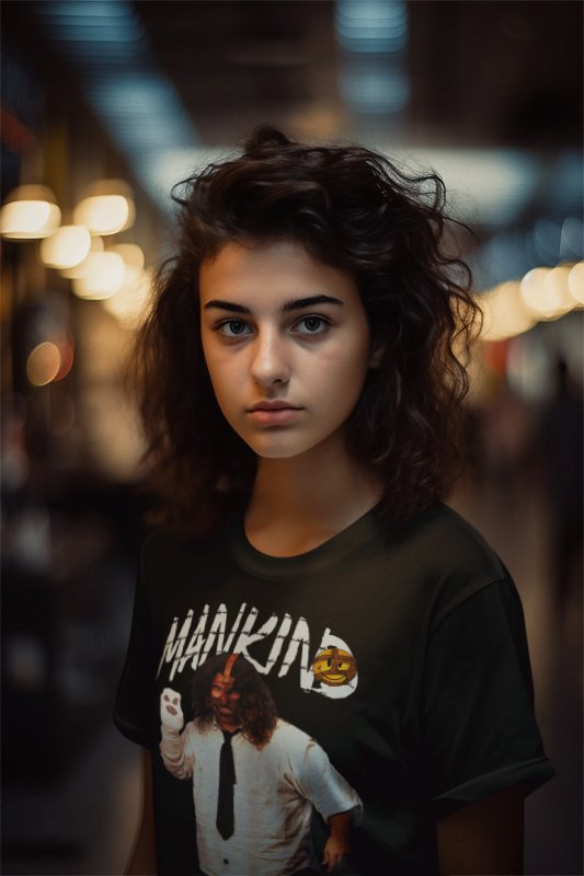 Load image into Gallery viewer, Mankind Mick Foley Mens Black T-shirt by WWE | Extreme Wrestling Shirts