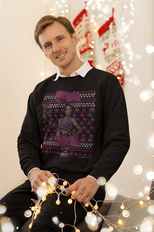 Load image into Gallery viewer, Bianca Belair Christmas Sweater Sweatshirt
