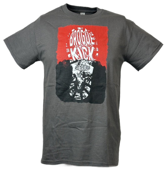 Sheamus Brogue Kick Boot Gray T-shirt