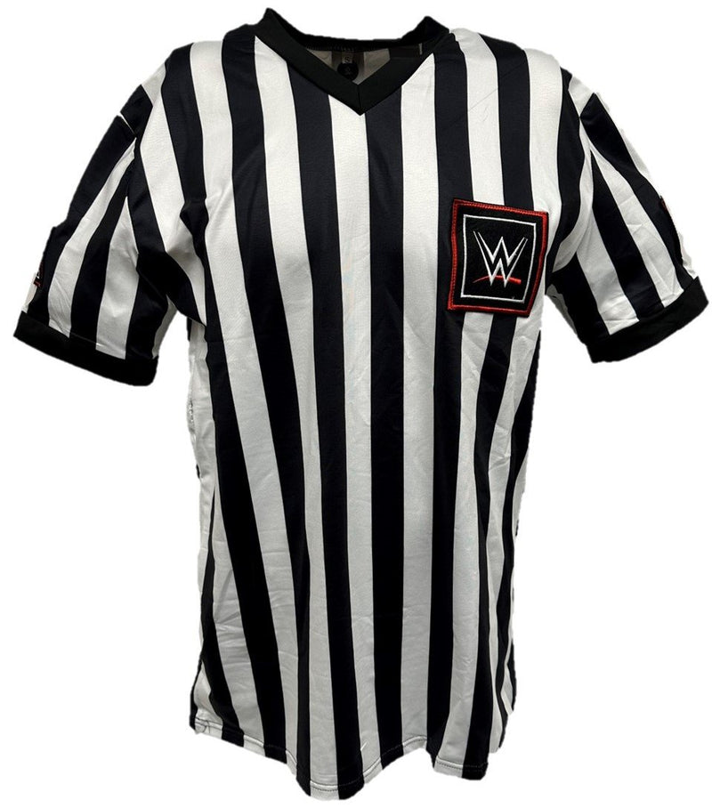 Load image into Gallery viewer, Red Logo Monday Night Raw Referee Shirt