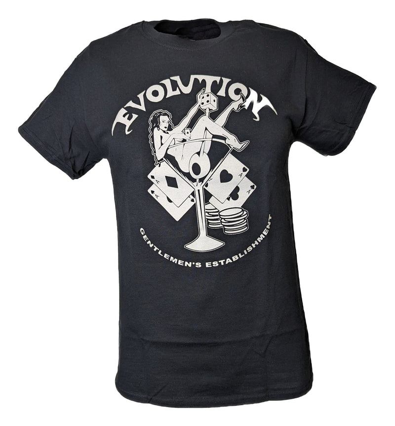 Load image into Gallery viewer, Evolution Pay to Play T-shirt Randy Orton Batista Triple H Ric Flair
