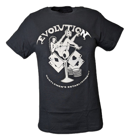 Evolution Pay to Play T-shirt Randy Orton Batista Triple H Ric Flair