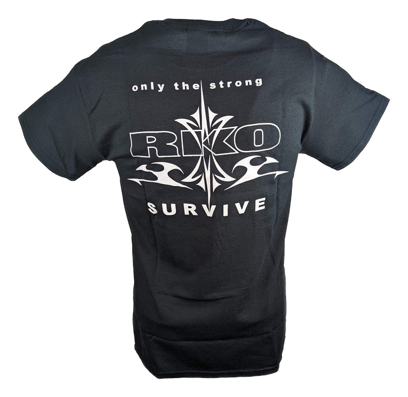 Load image into Gallery viewer, Randy Orton RKO Only the Strong Survive Mens Black T-shirt
