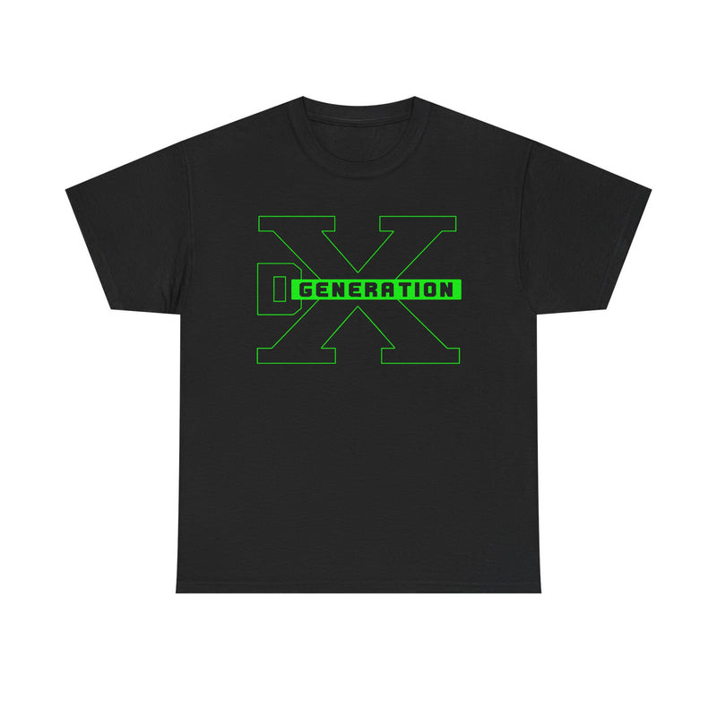 Load image into Gallery viewer, D-Generation X BIG X Green DX T-shirt-S