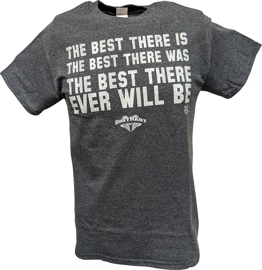 Bret Hart Best There Is Was Ever Will Be WWE Mens T-shirt