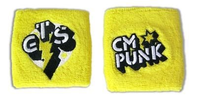 CM Punk GTS Go To Sleep Wristbands Set of 2