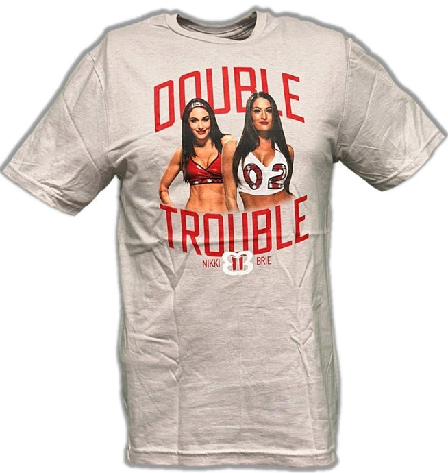 Nikki Brie Bella Twins Double Trouble WWE Youth Kids T-Shirt