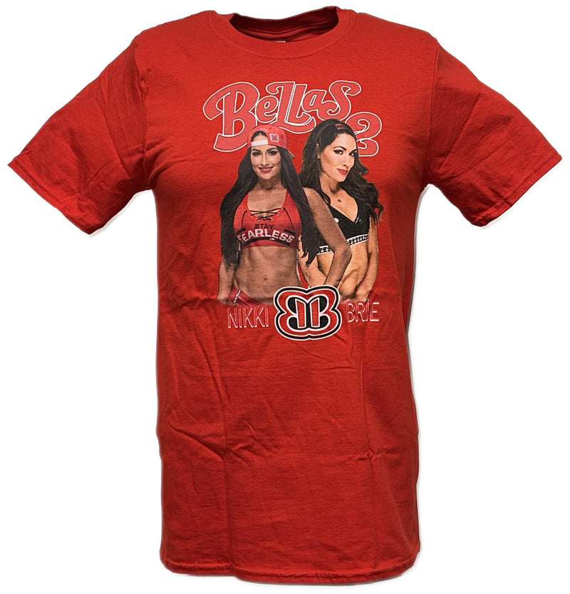 Load image into Gallery viewer, Nikki Brie Bella Twins 02 WWE Youth Kids Red T-Shirt

