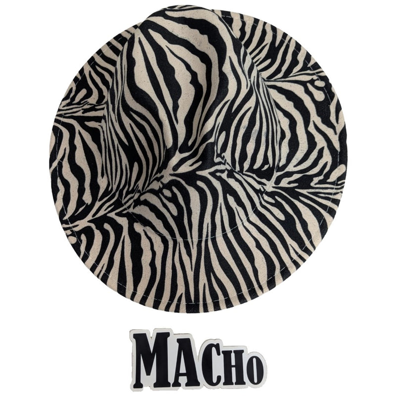 Load image into Gallery viewer, Macho Man Zebra Hat and Sticker