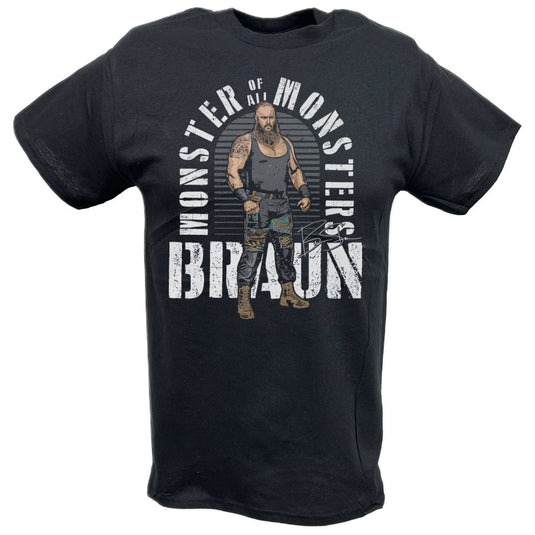 Braun Strowman Monster Of All Monsters Black T-shirt