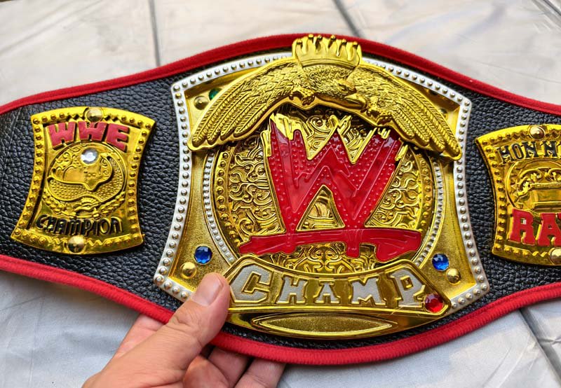 Load image into Gallery viewer, WWE Raw Champ Kids Toy Light Up Belt