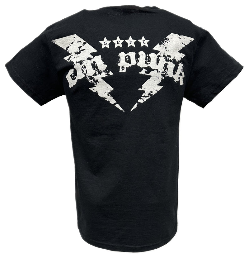 Load image into Gallery viewer, CM PUNK White Fists Mens Black T-shirt
