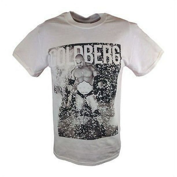 Load image into Gallery viewer, Bill Goldberg Fireworks WWE Mens White T-shirt
