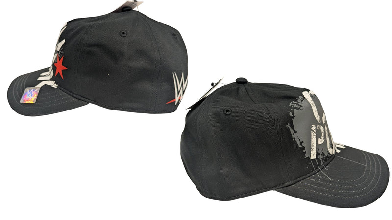 Load image into Gallery viewer, CM Punk Oversized Logo Snapback Hat Black NWT Officially Licensed