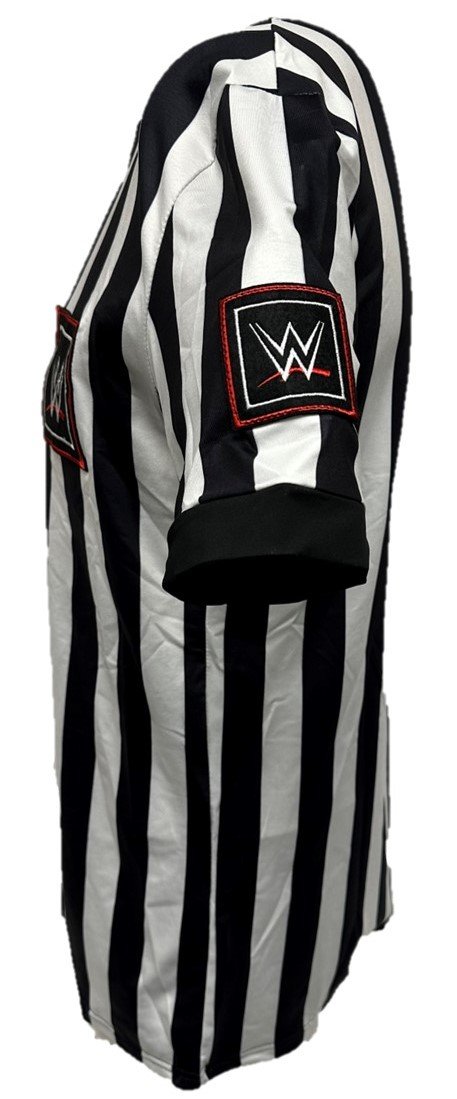 Load image into Gallery viewer, Red Logo Monday Night Raw Referee Shirt