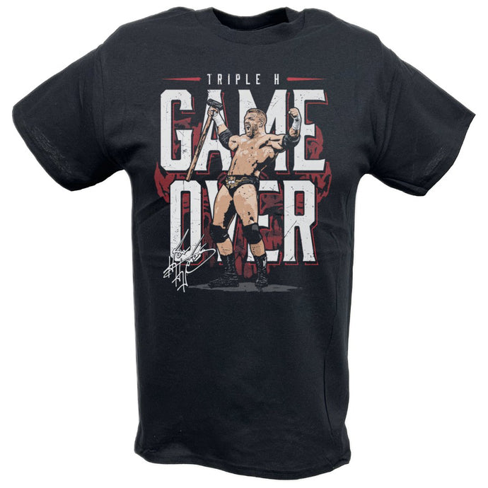 Triple H Game Over Walkout Black T-shirt