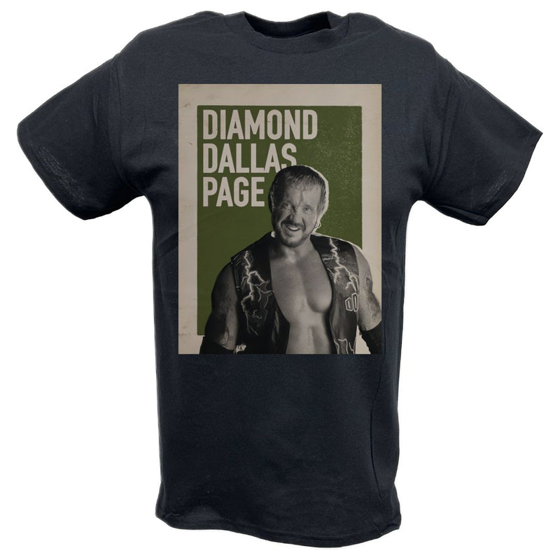 Load image into Gallery viewer, Diamond Dallas Page Poster Print Black T-shirt
