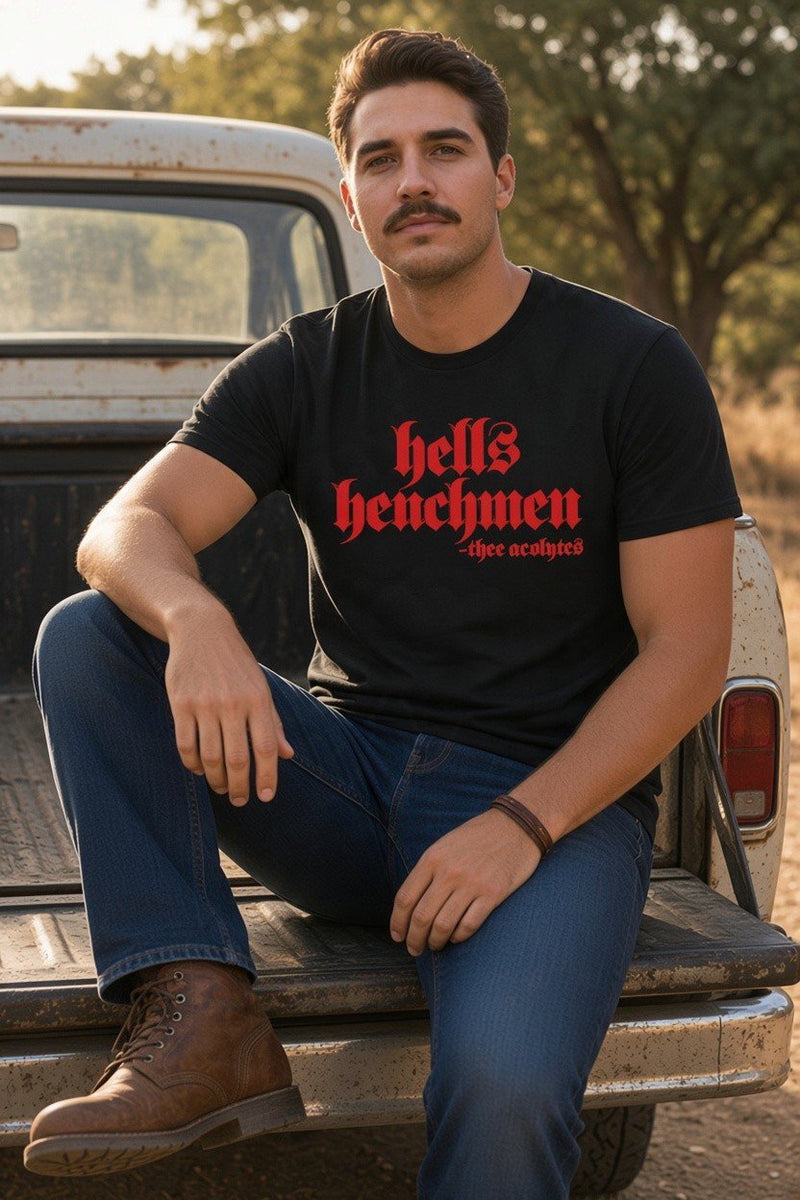 Load image into Gallery viewer, Hells Henchmen "Don't Hunt the Hunter" Farooq Acolytes T-Shirt