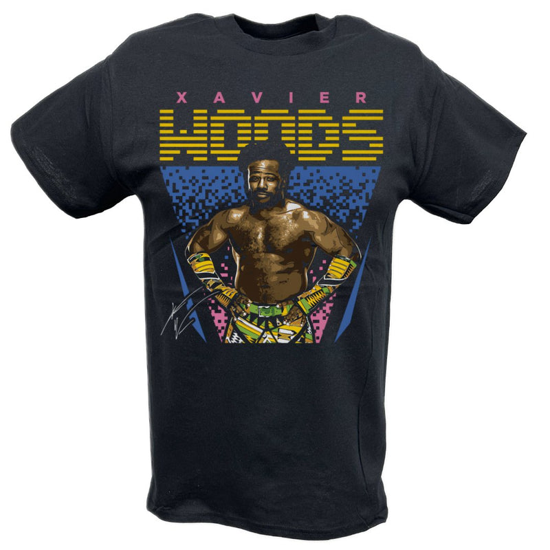 Load image into Gallery viewer, Xavier Woods Pose BlackT-shirt
