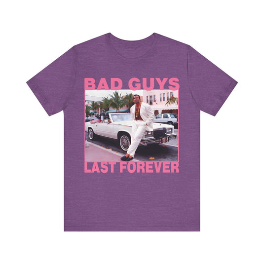 Razor Ramon Bad Guys Last Forever Purple T-shirt