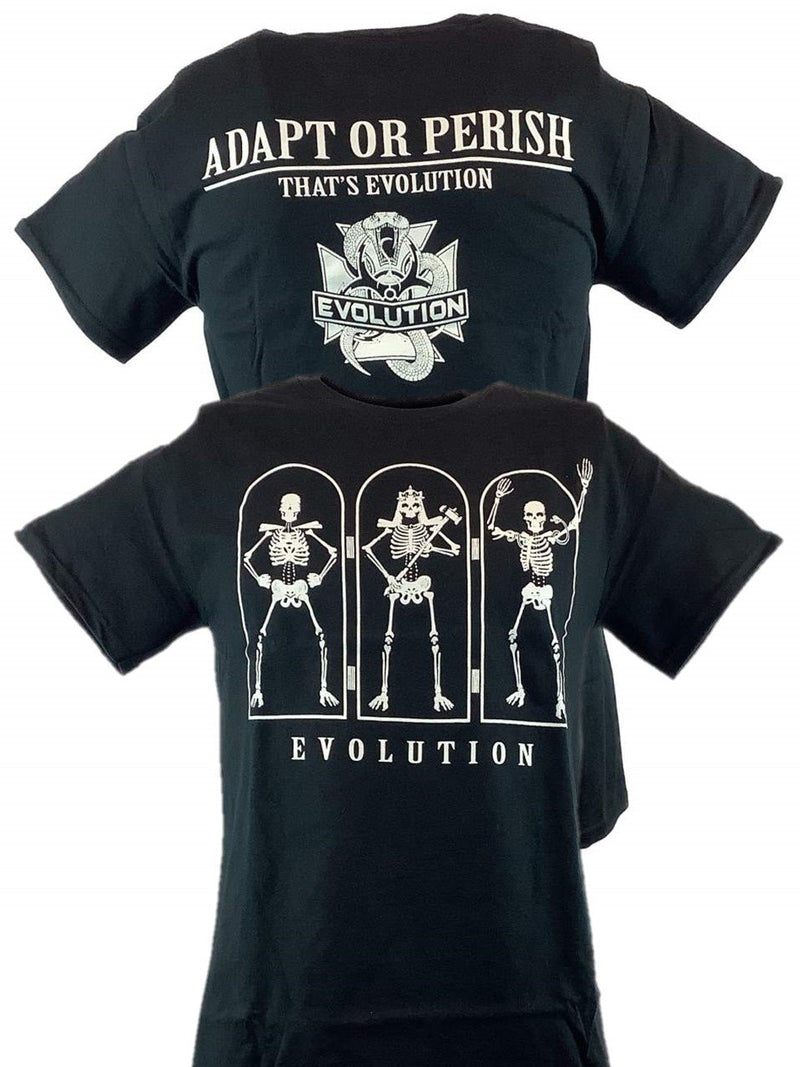 Load image into Gallery viewer, Evolution Adapt or Perish Triple H Randy Orton Mens T-shirt
