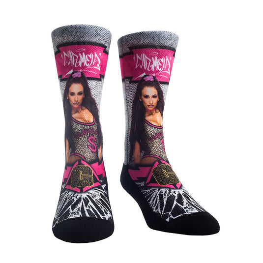 Carmella Walkout WWE Mens Print RockEm Socks
