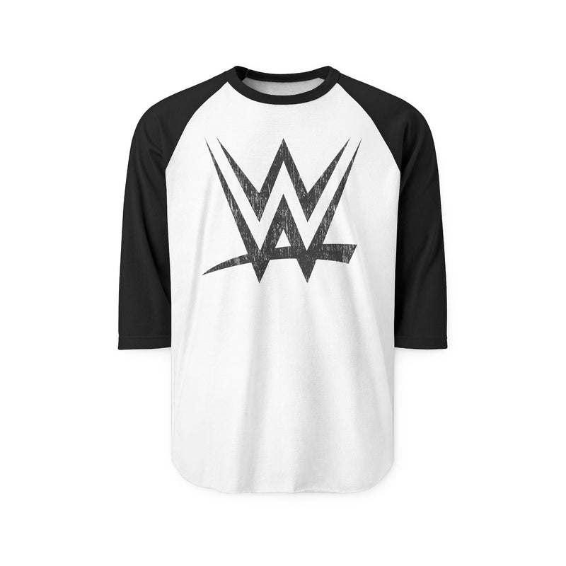 Load image into Gallery viewer, WWE World Wrestling Entertainment Grunge Logo Half Sleeve T-shirt