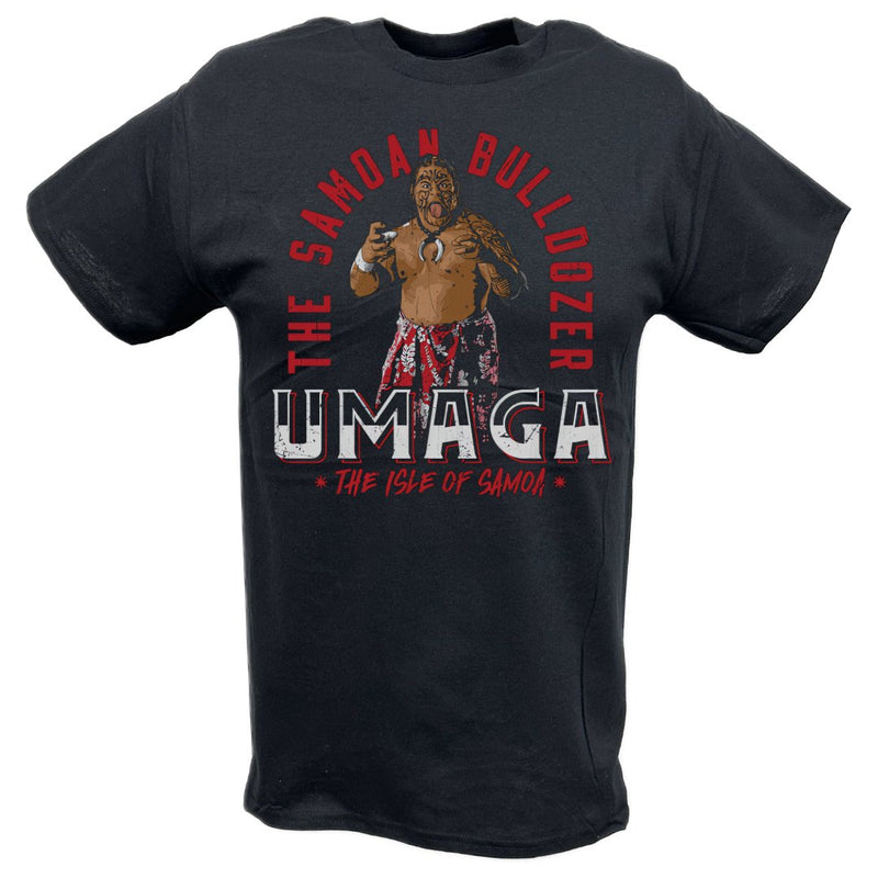 Load image into Gallery viewer, Umaga Samoan Bulldozer BlackT-shirt
