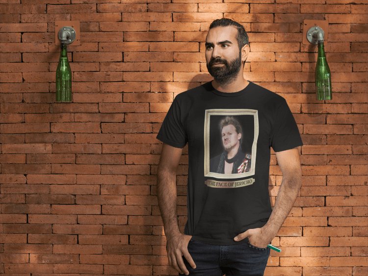 Load image into Gallery viewer, Chris Jericho Frame It In Man Mens Black T-shirt