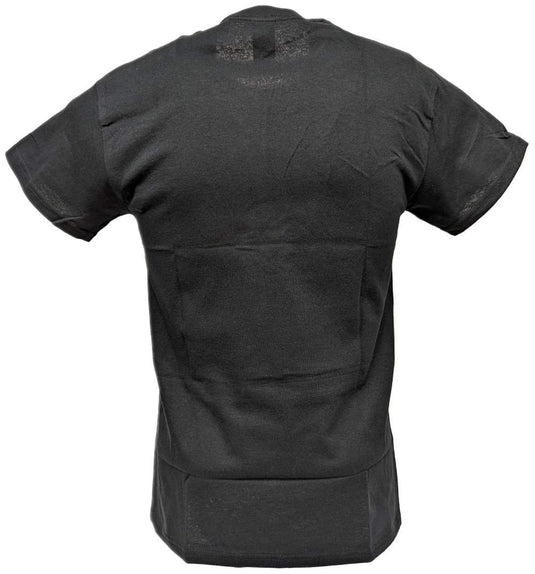 Macho Man Randy Savage Three Pose WWE Mens Black T-shirt