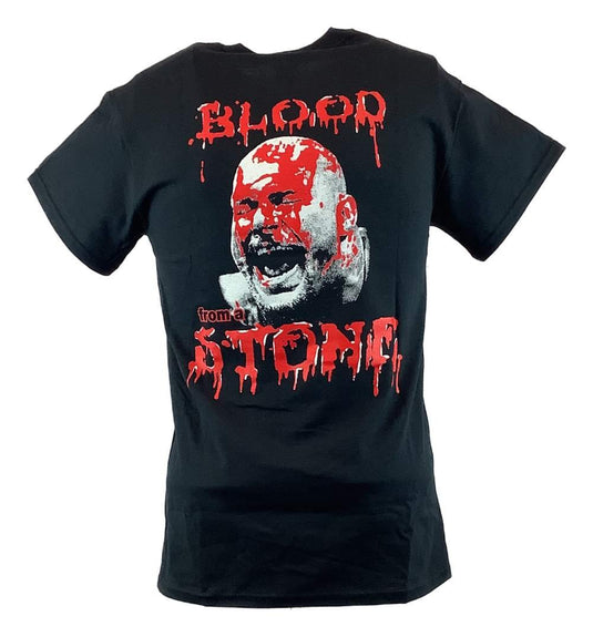 Blood from a Stone Cold Steve Austin Bloody Face Mens Black T-shirt