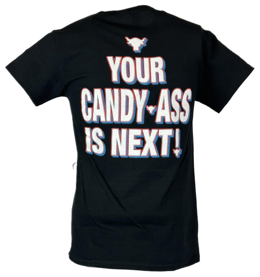 The Rock Get Ready Your Candy-Ass Is Next Mens T-shirt