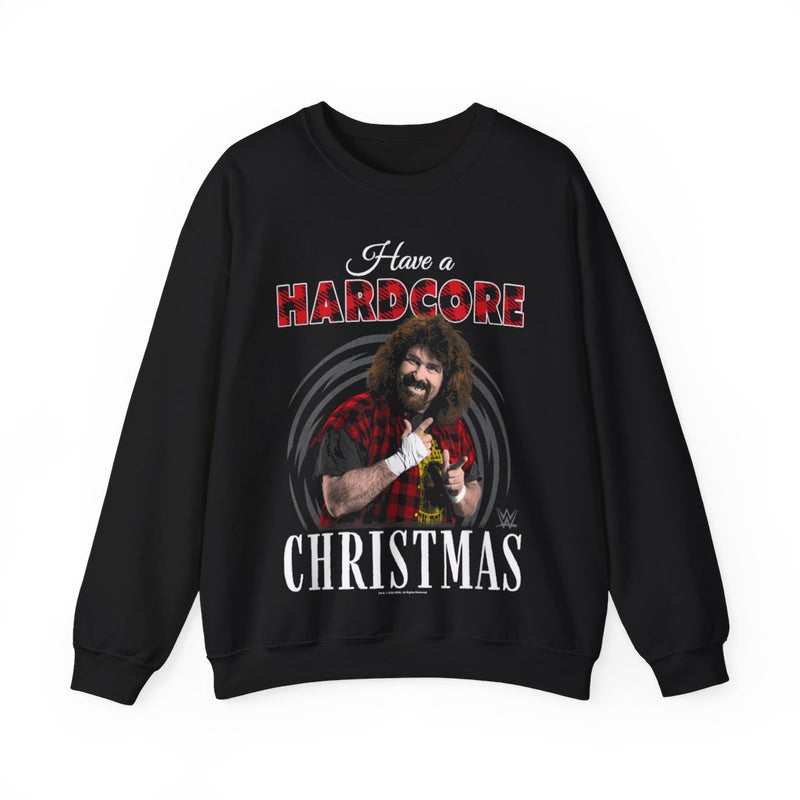 Load image into Gallery viewer, Mick Foley Hardcore Christmas Sweater Sweatshirt by EWS | Extreme Wrestling Shirts