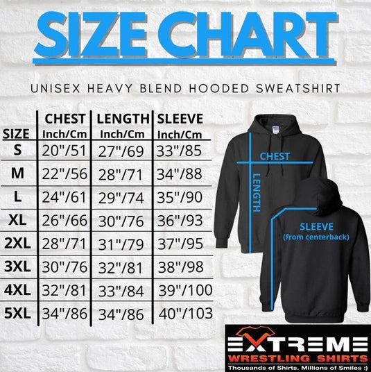 Misprint nWo New World Order Mens Black Pullover Hoody Sweatshirt (4XL) 4XL by Extreme Wrestling Shirts | Extreme Wrestling Shirts