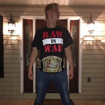 Load image into Gallery viewer, Monday Night Raw Is War WWF Attitude Era Mens Black T-shirt Sports Mem, Cards & Fan Shop > Fan Apparel & Souvenirs > Wrestling by Hybrid Tees | Extreme Wrestling Shirts