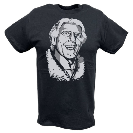 Nature Boy Ric Flair White Face Profile Mens T-shirt Sports Mem, Cards & Fan Shop > Fan Apparel & Souvenirs > Wrestling by Hybrid Tees | Extreme Wrestling Shirts