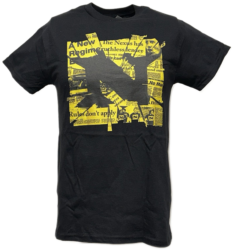 Load image into Gallery viewer, Nexus The New Regime We Are One Mens Black T-shirt by WWE | Extreme Wrestling Shirts